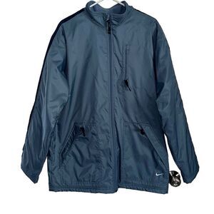NWT Vintage Nike Men’s Nylon Full Zip Fleece Lined Snow Jacket | L